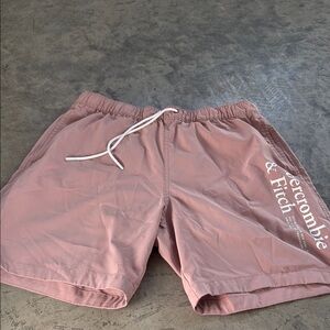 Abercrombie & Fitch Dusty Rose Swim Shorts